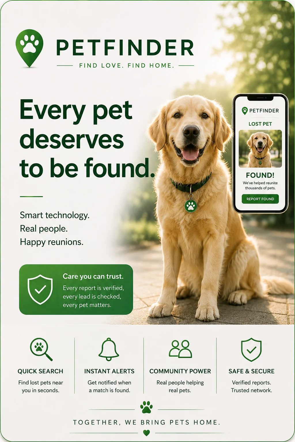 PetFinder — Every pet deserves to be found.